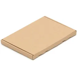 KK Verpackungen 50 Großbrief 220 x 155 x 15 Großbriefkartons Postkarton BRAUN