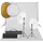 vidaXL Fotostudio-Set mit Beleuchtung, Hintergrund und Reflektor