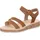 Paul Green Plateau-Sandaletten Damen Braun 38,5
