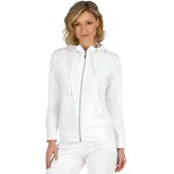 TRIGEMA Sweatjacke TRIGEMA Kapuzenjacke (1-tlg) weiß L