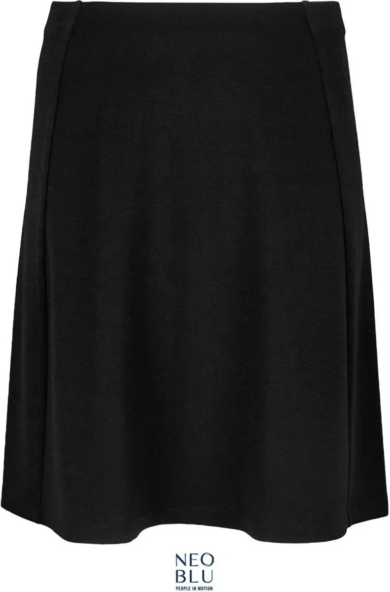 NEOBLU Damen Trapezrock Bleistiftrock Chloe deep black (42)