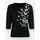 Lady WITT WEIDEN 3/4-Arm-Shirt in schwarz-ecru-bedruckt | Gr.: 38