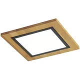 Elobra LED-Deckenleuchte Argentina Holz 40 x cm