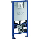 GROHE Rapid SLX Vorwandelement für WC, H: 113 cm, Set mit Drückerplatte, 39603000