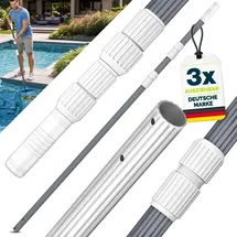 tillvex Teleskopstange grau 1,20 - 3,60 m