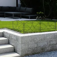 Relaxdays 10041699 Gartenzaun