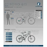 licorne bike gmbh Strong 2D Premium 27,5 Zoll RH 0 cm schwarz/rot