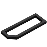 doporro Wandkonsole 38 x 2,5 x 15 cm