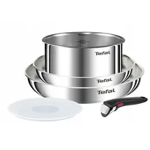 Tefal Ingenio Emotion Topf-Set 5-tlg. 1 x Topf + 1 x Pfanne + 1 x Deckel + 1 x abnehmbarer Griff