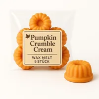 Duftmelt ❥ 5er Set - Duftwachs | Duftkerzen Aromalampe ❥ (Pumpkin & Crumble Cream)