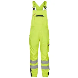 Multinorm Latzhose "3285-172" Safety+ gelb/marine - 102 - gelb