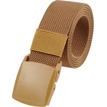 Brandit Textil Gürtel Herrengürtel Baumwolle camel 0