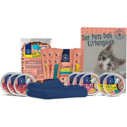 Katzenfutter Kennenlernbox Kittenzuwachs - 890g ✓ getreidefrei & zuckerfrei ✓ Kitten von Pets Deli