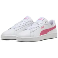 Puma Smash 3.0 L Unisex Sneaker, Puma white/magic Rose, 44 EU