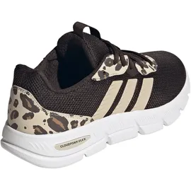 adidas Cloudfoam Flex Laces Damen aurora coffee/crystal linen/core white 36 2/3