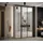 möbel kryspol Schwebetürenschrank Dakota 150 x 235,2 x 60 cm Schwarz