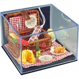 REUTTER Reutter, Deko Objekt, 001.760/7 - Picknickkorb, Miniatur