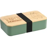 KESPER Brotdose grün, Bambus, Kunststoff 18,5x10,5x5cm - Grün