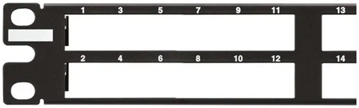 Panduit QN Patchpanel 48 Port QPP48HDVNSBL