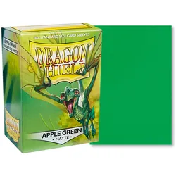 Matte Sleeves 100 - Standard Size - Apple Green