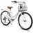 HH HILAND HILAND 26 Zoll Cruiser Bike für Männer und Frauen, Step-Through Rahmen Cityräder für Erwachsene mit Gepäckträger und Korb, Fender - Lila
