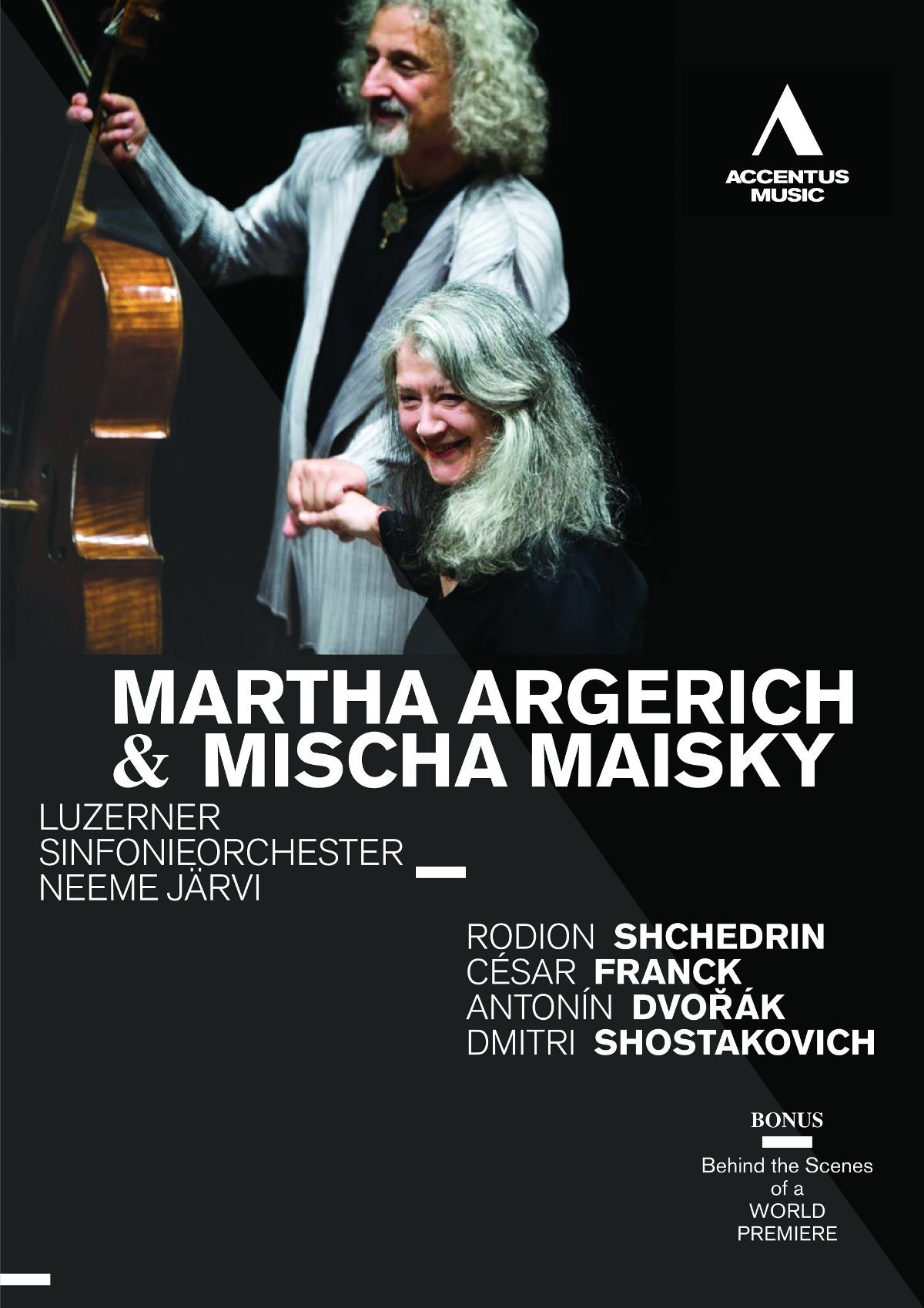 Martha Argerich & Mischa Maisky - Martha Argerich  Mischa Maisky  Neeme Järvi. (DVD)