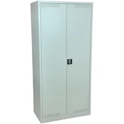CEHA Umwelt- und Gefahrstoffschrank 92 cm Breite in lichtgrau verzinkte Wannenböden