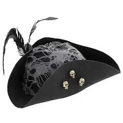 Dreispitz "Black Pirate"