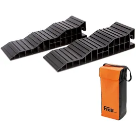 Froli Stufenkeil 2er Set 17,3 x 13 x 53 cm Schwarz