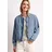STREET ONE Blouson im Denim-Look mit Taschen ultra bleach random washed, 40 - 40