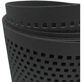 zaunzu® Sichtschutzstreifen 50 m x 19 cm x 0,1 cm Anthrazit Metall