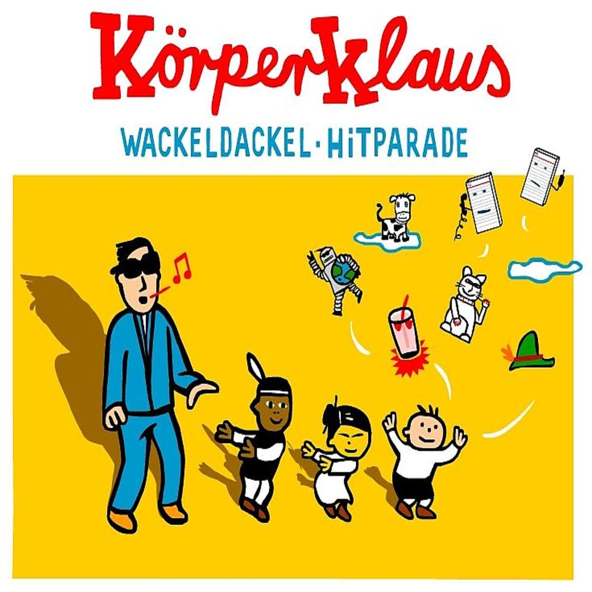 Wackeldackel Hitparade - Körperklaus. (CD)