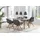 SalesFever Esstisch MDF/Eichenholz 183x90cm