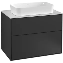 Villeroy & Boch Finion Waschtischunterschrank für Aufsatzbecken | Breite 1000 mm##Ohne Beleuchtung | Ohne Hahnlochbohrung Finion .. F64100GK