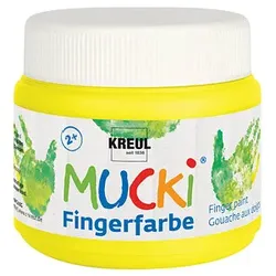 KREUL MUCKI Fingerfarbe gelb 150,0 ml