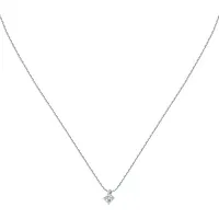 Live Diamond Kette Silber/Weißgold