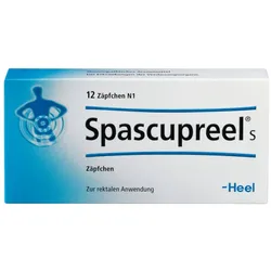 SPASCUPREEL S Suppositorien 12 St Suppositorien