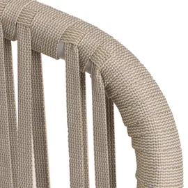 Mendler HWC-N41 Gartenstuhl 55 x 75 x 55 cm grau 2 St.
