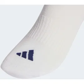 adidas 3-Streifen Essentials Cushioned Crew Socken 6er Pack Orange/Weiß/Blau 46-48