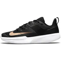 Nike Damen Vapor Lite BLACK/MTLC Red BRONZE-WHITE, 38