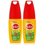 Autan Insektenspray Autan Mückenschutz Tropical Pumpspray 100ml - Bis zu 8h Schutz (2er Pa