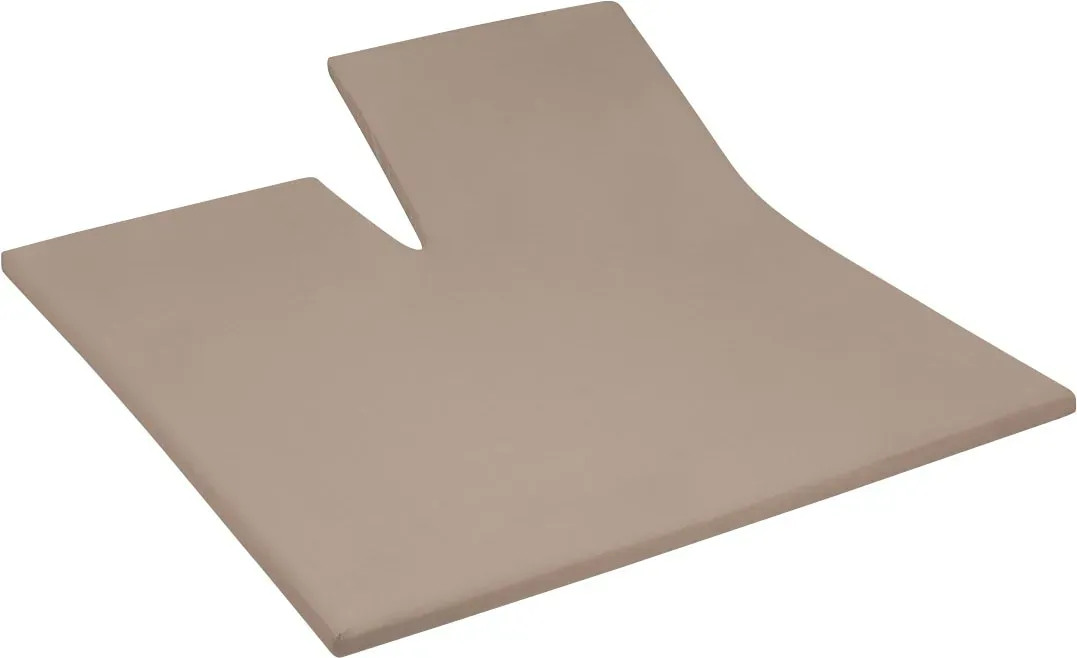 Cinderella Spannbettlaken »Uni Frottier Split Topper«, für Split-Topper geeignet Cinderella taupe B/L: 160 cm x 200-210 cm