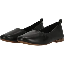 CLARKS Fawna Soft Damen, Ballerinas, Black Leather,