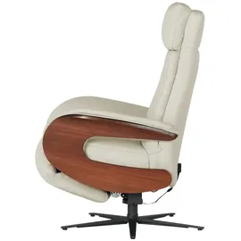HIMOLLA Ledersessel 7818 Lavagrau