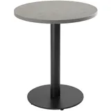 Oviala Ø 60 cm Schwarz/Grau