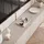 idohome TV-Lowboard 200 cm Beige Holzwerkstoff