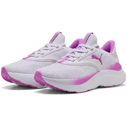 Trainingsschuh PUMA "SOFTRIDE MAYVE WN'S", Gr. 41, lila frost, pure magenta, puma silber, Textil, sportlich, Schuhe