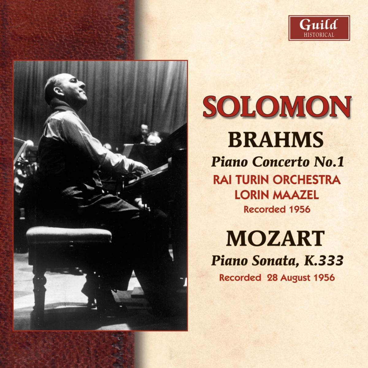 Solomon Spielt Brahms 1 - Solomon  Maazel  RAI Turin Orch.. (CD)