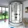 SeniorBad Komplettdusche  90 x 90 cm D46-50T1