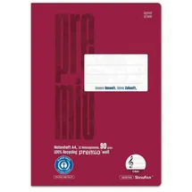 Staufen Notenheft A4 8 Blatt